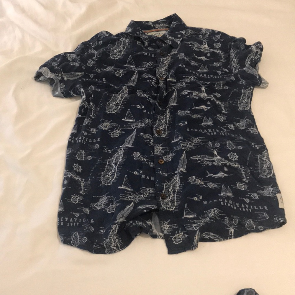 Modified margaritaville Hawaiian shirt